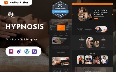 Mind Soul - Hypnóza a klinika duševního zdraví WordPress Elementor Theme