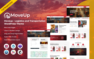 Moveup - Logistik och transport WordPress-tema