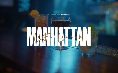 Float Garnish / LoFi Lounge Manhattan