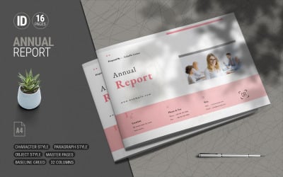 Annual Report Template (.Indd)