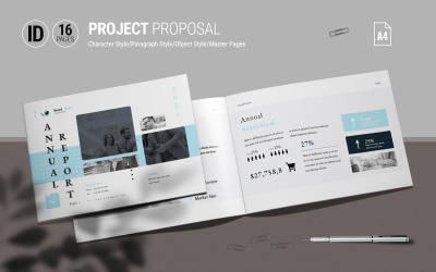 Annual Report Template - (.indd)