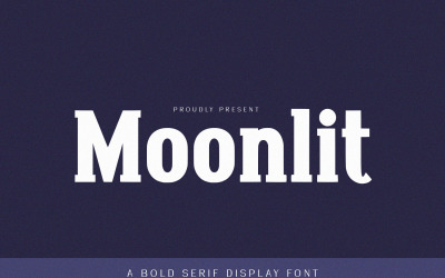 Moonlit - Bold Serif Font