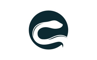 Snake logo icon vector template V0
