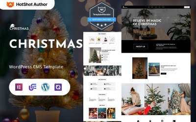 Jul - Julfest och dekorationer Store WordPress Elementor Theme