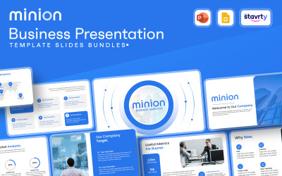 Modelos de PowerPoint do Business Pack, apresentações de pitch deck em PowerPoint