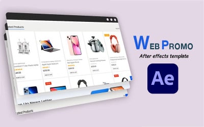 Web Promo - After Effects Template