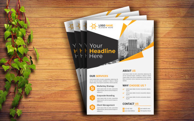 Firmenflyer-Design-Vorlage 07