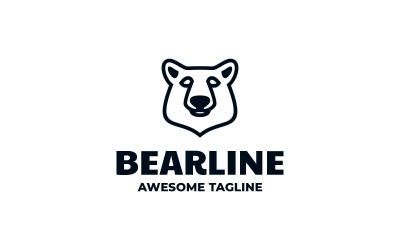 Bearline Lijn Kunst Logo 11