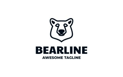 Bearline Line Art Logo 11