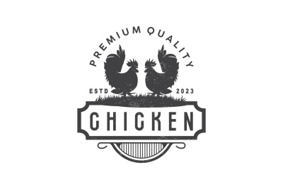 Logo di pollo Ristorante di pollo arrosto Fattoria V10