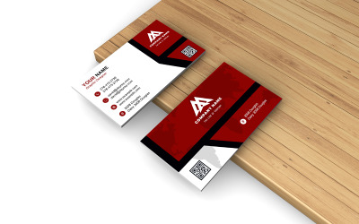 Visiting Card - Business Card - E-Card Template With Customizable Designs - 695