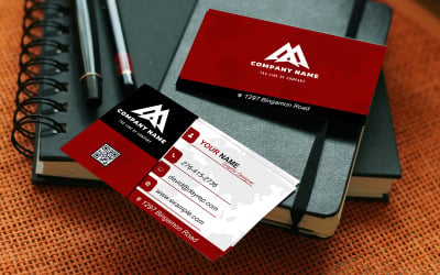 Visiting Card - Business Card - E-Card Template With Customizable Designs - 699