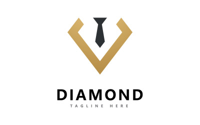 Elmas logo vektör tasarım şablonu1