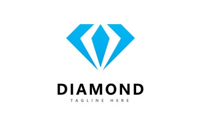 Шаблон векторного дизайна логотипа Diamond5