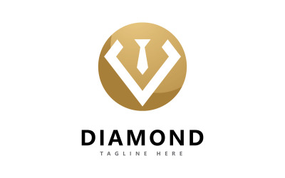 Szablon projektu wektorowego logo diamentu4