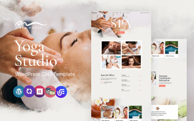 Spa House - Spa és wellness többcélú WordPress Elementor sablon