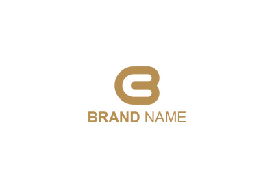 Progettazione del logo della lettera Bc o c