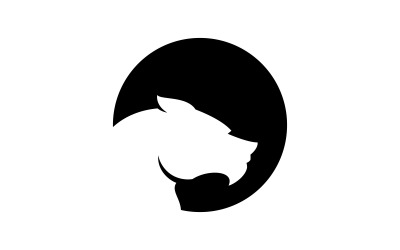 Szablon ilustracji wektorowej logo Panther 8