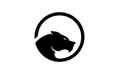 Szablon ilustracji wektorowej projektu logo Panther 12