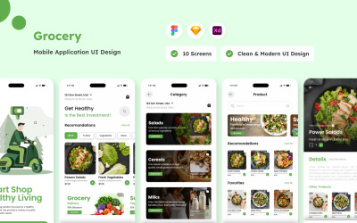 Easy Marts - Boodschappen mobiele app