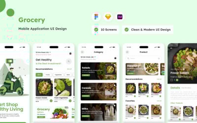 Easy Marts - Мобильное приложение для продуктов