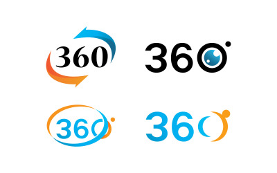 360-градусний шаблон оформлення векторних іконок 13