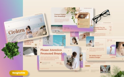 Civatra - 奇妙的 GoogleSlide 模板