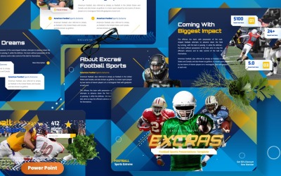 Excras - 足球运动 Powerpoint 模板