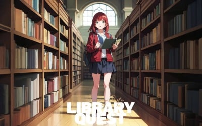 Hitta ditt fokus / Lofi Library Quest