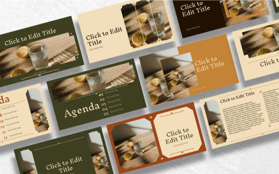 健康的生活方式 PowerPoint 模板