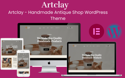 Artclay – 手工古董店 WordPress 主题