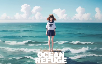 Tonalità viola brillanti / Lofi Ocean Refuge