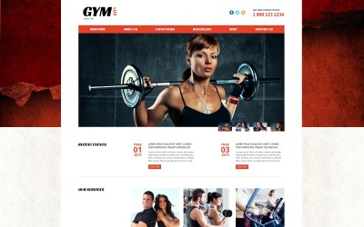 Reszponzív Gym for Health and Beauty Joomla sablon 46093