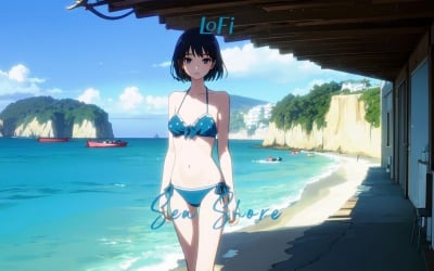 Whispering Waves / LoFi Sea Shore