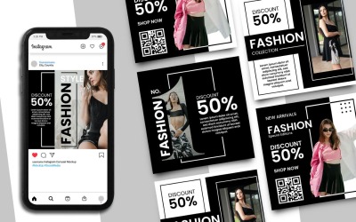 Modello di post Instagram per stile moda 5