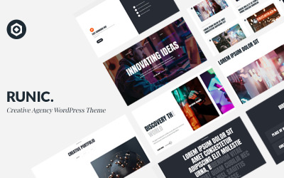 Runic – WordPress-Theme für Kreativagenturen