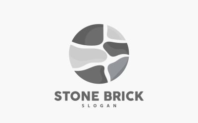 Logo Brick Stone Premium Elegancki projekt V1