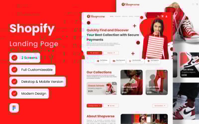 Shopverse-Shopify 登陆页面