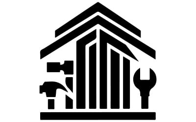 The building construction company logo
