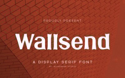 Wallsend - Display Serif Font
