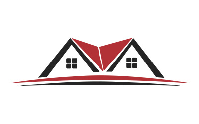 Een professioneel ontwerp van een logo voor onroerend goed