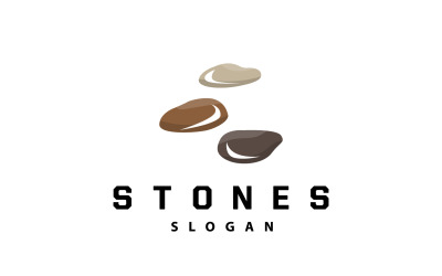 Логотип Stone Premium Elegant Design Vector V10