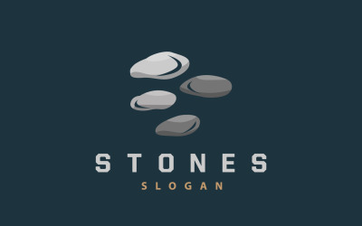 Логотип Stone Premium Elegant Design Vector V4
