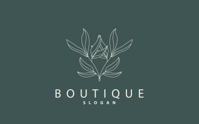 叶线标志精美手绘 V6