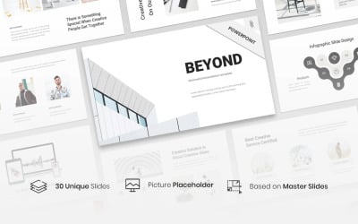 Beyond – Minimalistisk PowerPoint-presentationsmall