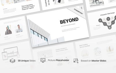 Beyond – Plantilla minimalista para presentación en PowerPoint