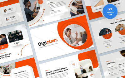 DigiClass Online Class Presentation Keynote Mall