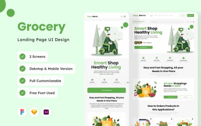 Easy Marts - Página de inicio de tiendas de comestibles