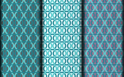Floral style vector eps pattern design template.