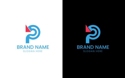 Lettera P logo finanziario-10-441